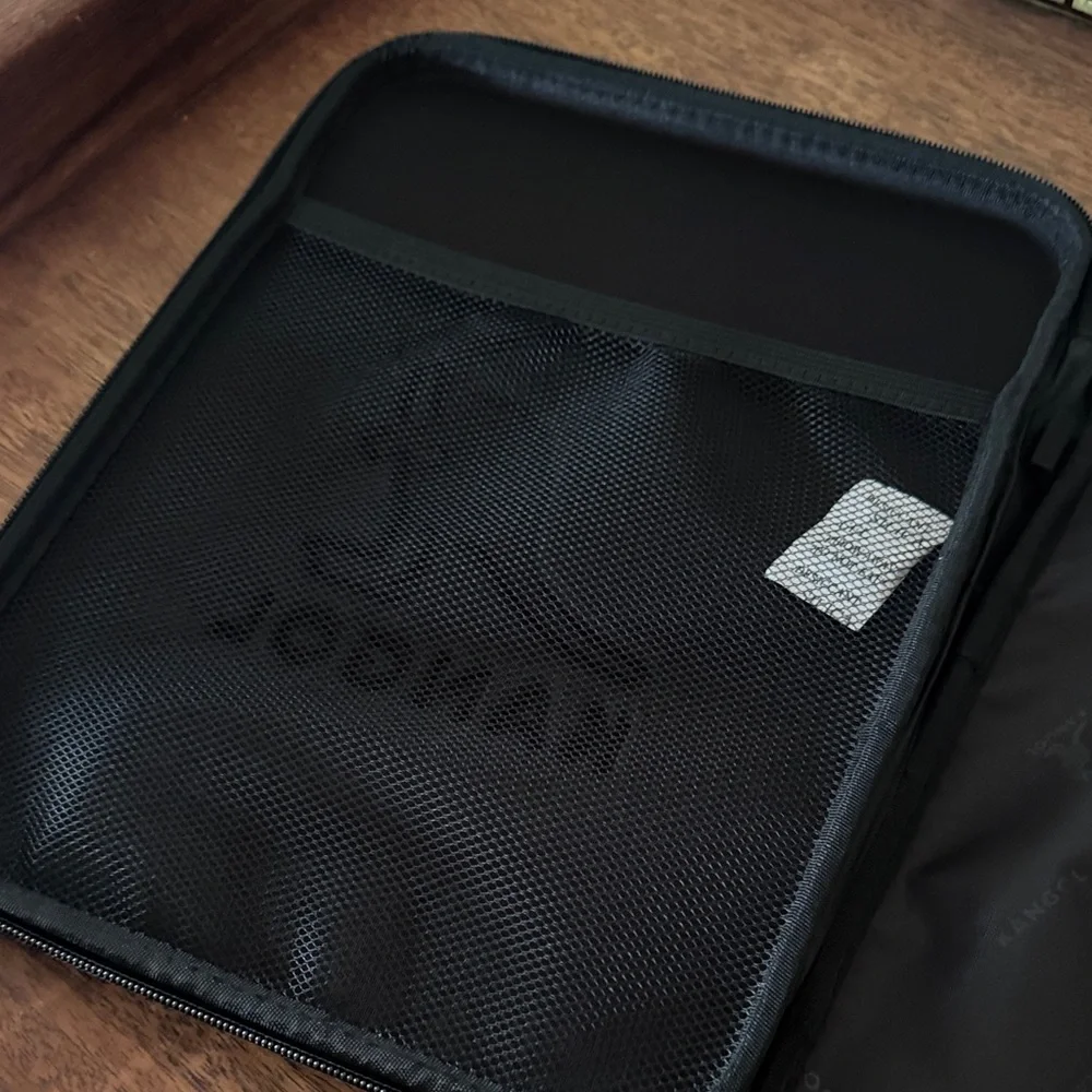 Kangol Black Zip Pouch iPad case holder